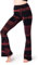 PANASIAM Leggings Batik with Flare, red Black, L