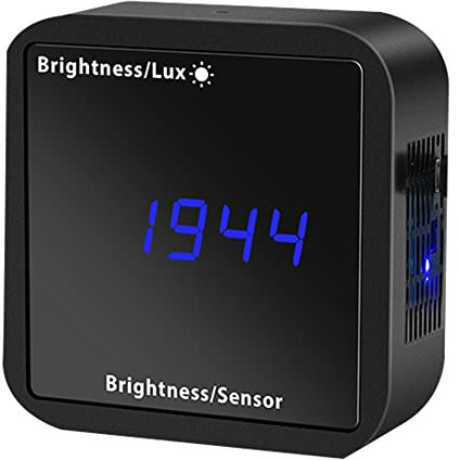 Pinafresa Tuya ZigBee Light Sensor Brightness Detector with Temperature Humidity Detection Display Smart Home Security Linkage