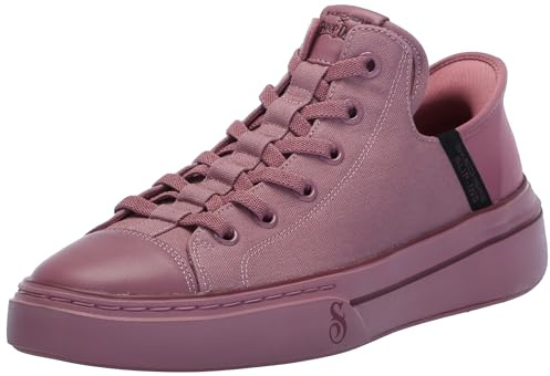 Skechers Snoop One-Boss Life Herren-Sneaker aus Segeltuch, freihändig, Rose, 42.5 EU, 251026