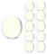 MIAOLIAN 10 Pack Motion Sensor Lights Indoor,LED Lamp Wireless Magnetic Stick on Wall Night Light,Rechargeable Battery Operated, Stair, Wardrobe,Closet,Hallway,Kitchen Under Cabinets Puck Light
