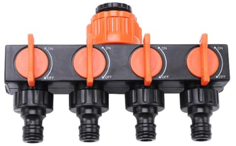 Multi Port Schlauchverteiler Gartenschlauch Verteiler Verteiler Wasserschlauch Verteiler 4 Wege Wasserverteiler Schlauch Verteiler Gartenschlauch Verteiler Gartenschlauch Verbinder Y-Anschluss