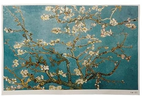 Ldabrye Laptop Sticker Almond Blossoming Notebook For 12-15inch Decorative Decal Laptop Decal