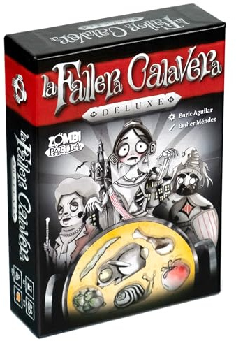 Zombi Paella La Fallera Skull Deluxe. In Valencià