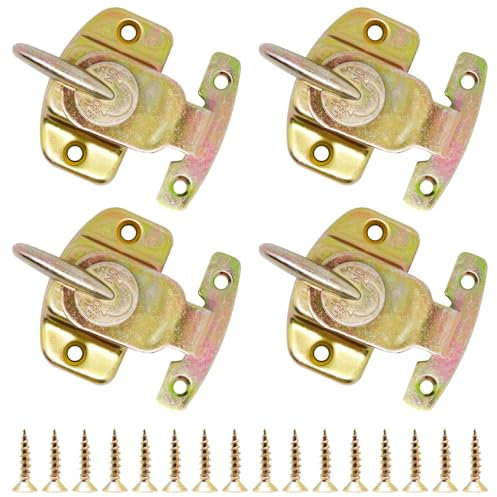 GDFYMI Tischblatt-Verlängerung Hardware mit Schrauben, Zubehör, 4 Stück