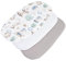Medi Partners Baby Spannbettlaken Kinderwagen Laken 86x40 3-Pack Bettlaken Stubenwagen - 100% Baumwolle Fitted Sheet für Beistellbett Babybett Bezug (Hirsch und Igel-Weiß-Graue)