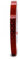 Orafol ORALITE VC 170 Universal Film Reflexband - reflektierendes Klebeband - Reflektorband – RA3/C (10 mm Breite, rot, 10 m Länge)