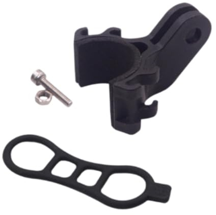 Pegciuho Bike Race Number Plate Mount Holder,Flashlight Clamp with Rubber Band for Mountain Road Bike,Outdoor, Accessories