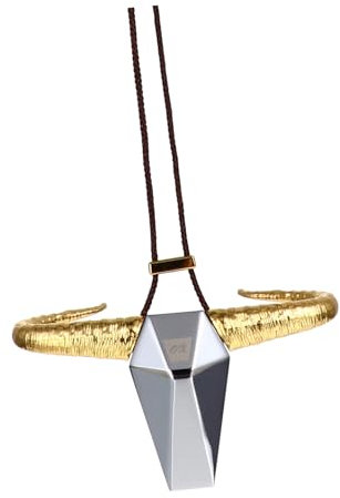 GOOHOCHY Auto Hängende Dekoration Ochsenhorn Anhänger Metall Rückschilder Ornament Innen Dekor Platzsparend Chinese Stil