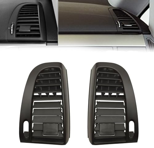 Aprilsunnyzone Juego de 2 salidas de rejilla de ventilación de CA delantera para Mercedes para Vito W639 y para Viano W636 vehículos 2010 2015 piezas de salida de aire acondicionado de plástico