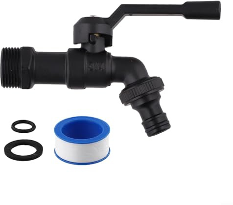 34 Zoll Kupfer Kugelhahn Outdoor Wasserhahn mit Frostschutz- und hitzebeständigen Eigenschaften (3/4 x 3/4 Zoll)
