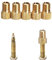 Juscycling Presta vers Schrader Tube convertisseur Outil de Pompe à Vélo Pneu de Vélo Valve Adapter 5 Pcs/Sac
