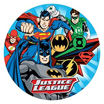 dekora Disque Azyme Justice League 20 cm - Coloré - Taille Unique