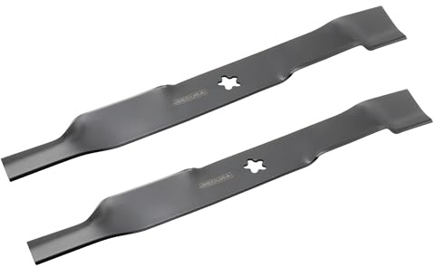 SECURA Jeu de lames (mulching) compatible avec Craftsman 917.277020 Tracteur de pelouse