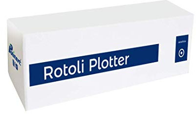 POLICART Pack 4 Rollen Plotter 61 x 50 Meter 90 Gr. mq 50-Core-Weißpapier-Tintenstrahldruck, der mit HP EPSON Canon kompatibel ist