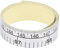 Zerodis Adhesive Tape Measure, 60 Inches, Aluminium, For Workbenches