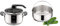 Lagostina Mia Lagoeasy'Up Pentola A Pressione, 5 L, Acciaio Inox 18/10, 22 Cm & Accessori Cestello Cuocivapore Inox Misura 2, Per Pentole A Pressione Lt 5, Acciaio Inossidabile 18/10, Argento, 18 Cm