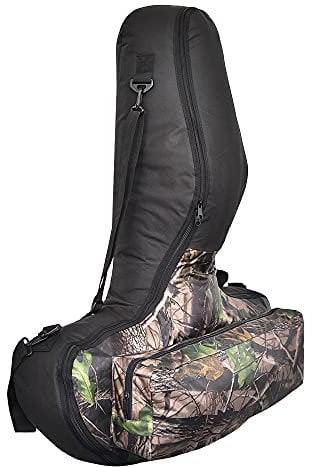 Huenco Verstellbarer Armbrustkoffer T-Form Armbrust Aufbewahrungstasche Große Kapazität Bogenschießen Jagd Tragetasche