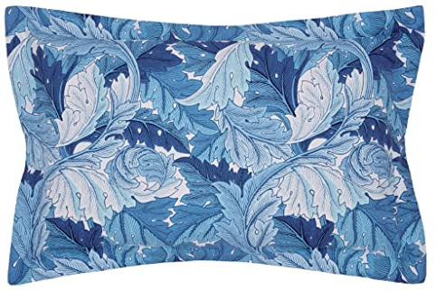 Morris & Co Acanthus Blue Bedding Range (Oxford Pillowcase 74cm x 48cm)