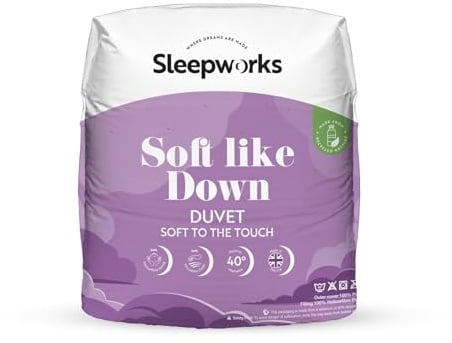 16.5 Tog Extra Warm Luxury Hotel Quality Soft Like Down Single Bed Size Microfibre Duvet Quilt, Soft Touch, Heavy Autumn & Winter By Littens