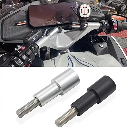 Midimttop Support Central de téléphone Portable Moto Version améliorée Support de Navigation GPS Replacement for K1600GT GTL R1200 RE RT R1250RS R1250RT K1600GTL (Argent)