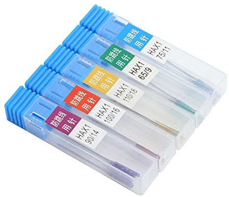 Nähmaschine Nadel Anti Jump Thread Box 15Pcs Elastische Ersatz Flache Design Kit Punkt Zubehör