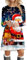 Damen Kleid Weihnachten Lässiges Fließendes Einfaches Swing-T-Shirt-Kleid für Damen Lockeres Tunika-Kleid Casual Kleider Damen Weihnachtskleid Damen Weihnachten Rot Weinglas Druck Partykleid