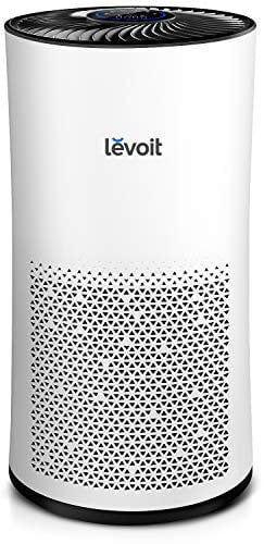 LEVOIT Air Purifier for Home Bedroom 166㎡, CADR 400m³/h, with HEPA Filter, Air Cleaner for Allergen and Pollen, Pets, Dust with Smart Sensor, Auto Mode, 1-12 Hour Timers, Air Frenshener, LV-H133