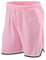 Short Sport Homme Short Jogging Homme Séchage Rapide avec Poches Zippées Short de Basket-Ball Running Fitness Training Léger Casual Rose L