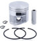 Gubeter Per set pistoni Per Stihl MS261 44,7 mm, Per Stihl MS271 MS271C MS 271 271C MS261 MS261C Cilindro motosega, 1141 030 2012