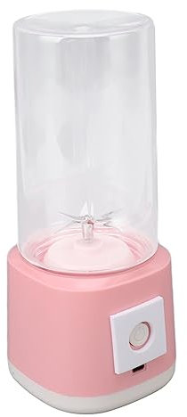 Mini extracteur de jus portable avec 6 lames de lame, chargement USB, petite centrifugeuse électrique sans fil