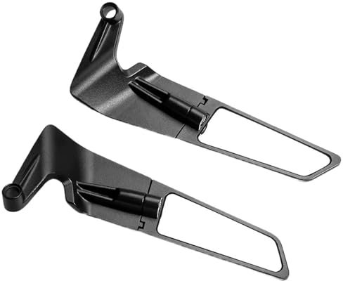 Seitenspiegel Motorrad Wind Flügel Einstellbare Dreh Rückspiegel Für Aprilia Für Tuono 660 Fabrik 2022 2023 Für Tuono 1100 V4 2019 2020 2021 Motorrad Spiegel Set