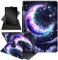 Case for All-New Fire HD 8 & 8 Plus Tablet (12th /10th Gen, 2022/2020),360 Degree Rotating Stand Smart Protective Cover Case,for Amazon Fire HD 8 inch Tablets (2022/2020),Pink Moon Starry Sky 0