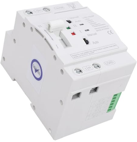 63A 2P DIN-Schiene ATS-Leistungsübertragungsschalter Doppelter Automatischer Leistungsübertragungsschalter 50 Hz/60 Hz Generator-Umschalter für PZ30-Verteilerkästen