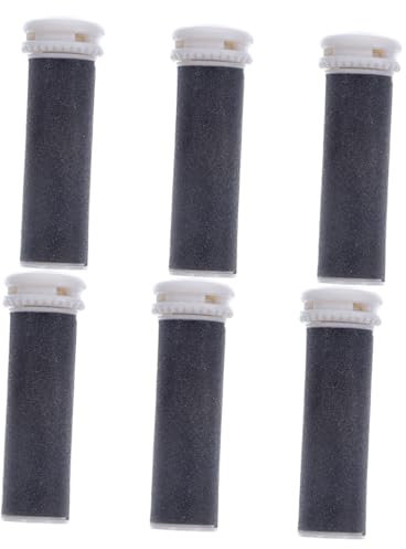 HAPINARY 6er-set Fußfeilen-rollenköpfe Ersatzrollenköpfe Nachfüllungen Für Elektrische Fußfeilen-pediküre-werkzeuge