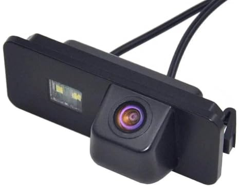 SDZSDAS Wireless Backup Kamera Dynamische Flugbahn Tracks Auto Rückansicht Kamera Für VW Für Golf 5 Für Scirocco Für EOS Für Lupo Rückfahrkamera(Dynamic TracksCam)