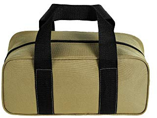 YELAIYEHAO Tool Bags Toolbag Organizer Wide Open Mouth Storage (Khaki, A)