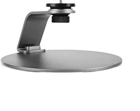 ADERFETBI Projector Stand Projector Mount Bracket Projector Tabletop Stand Projector Stand Aluminum Alloy Removable 360° Adjustable Holder Compatible Dj Laptop Stand(B)