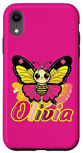 Olivia Name Personalised Gift Case for iPhone XR
