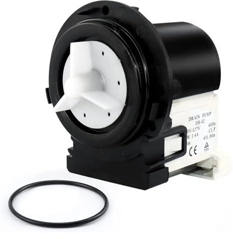 4681EA2001T AP5328388 Washer Drain Pump Motor ，Compatible for Ken-More and ，Compatible for LG， Washing Machine Drain Pump - Replaces AP5328388