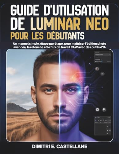 Guide d'utilisation de Luminar Neo pour les débutants: Un manuel simple, étape par étape, pour maîtriser l'édition photo avancée, la retouche et le flux de travail RAW avec des outils d'IA