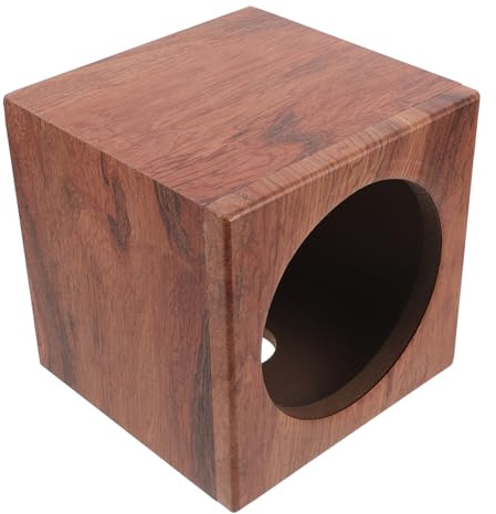 MUELODSIC Caja de Subwoofer de Madera para Coche y Camión Reducción de Resonancia y Diseño Estable Adecuado para Interior de Vehículo y Mejora de Sistema de Audio