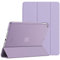 JETech Hülle für iPad 9 8 7 (10,2 Zoll, Modell 2021 2020 2019, 9. 8. 7. Generation), Auto Schlafen Wachen (Helles Lila)