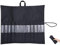 iBasingo Cutlery Roll Holder Camping Portable Tent Pegs Carry Kit Arrange Bag for Chopsticks Straw Knife Fork Spoon Make-up Brush Multipurpose Storage BV1032