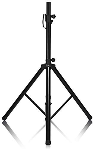 RELAX4LIFE Cavalletto Treppiedi per Casse Acustiche, Treppiedi per Speaker Altoparlante, Cavalletto per Audio con Altezza Regolabile tra 97-183 cm, PA Stand Altoparlante Cavalletto Stabile in Metallo