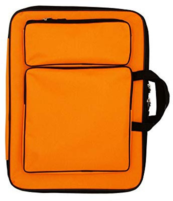 tooloflife Tragbare Kunst-Portfolio-Hülle, 8K Zeichenbrett, Malerei, Skizzenblock, Aufbewahrungstasche, Kunstwerk, Kunstbedarf, Portfolio, Tragetasche, Kunsthandwerk Portfolio für Paletten, Farben,