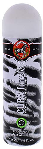Cuba Cuba Jungle Zebra For Women Bodyspray