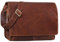 STILORD Vintage Umhängetasche aus Leder cognac - 15 Zoll Laptoptasche für Büro, Uni, Office, Schule - DIN A4 Schultertasche 'Tom'