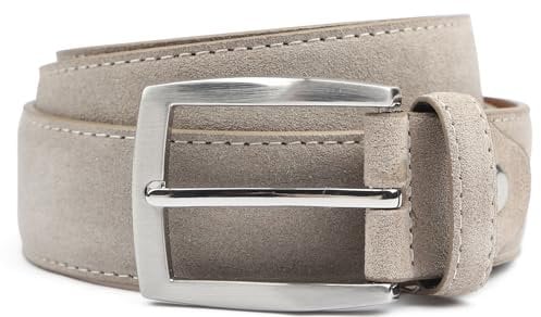 Suitable Wildleder Gürtel Taupe 111 - Grösse 95 - Herren - Bekleidung - - Wildleder -