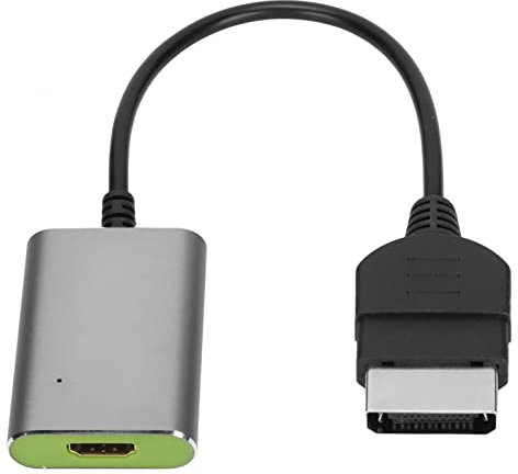 Hoopoocolor Convertisseur Xbox vers HDMI, Dédié À L'adaptateur D'interface Multimédia Xbox HD, Câble Plug and Play Xbox vers HDMI, Prend en Charge L'original pour Les Résolutions de Sortie Xbox