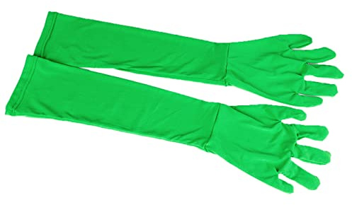 BOLLUMA Fotografía Chromakey Guantes verdes, efecto invisible fondo verde guantes para estudio fotográfico video efecto especial transmisión en vivo